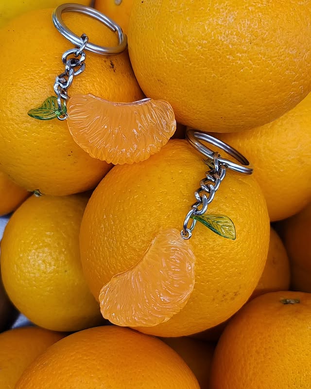 Orange charm product photo